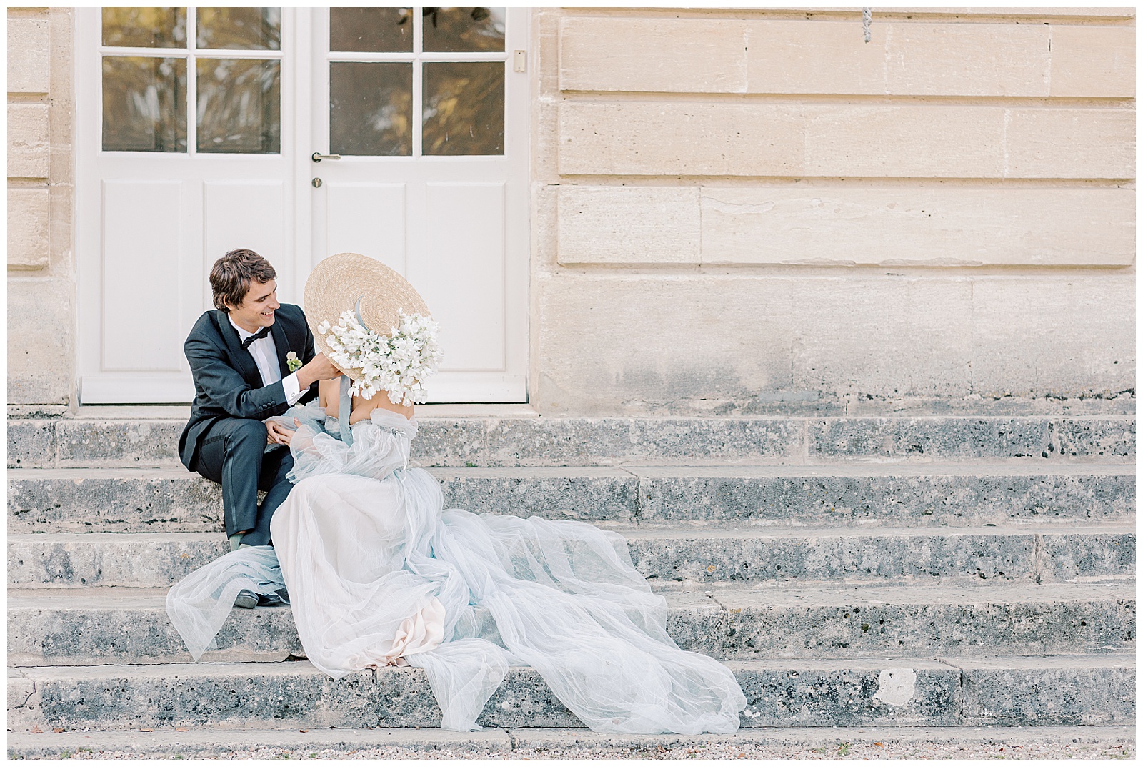 fine art destination wedding photographer in france chateau de courtomer
